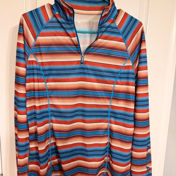 Ariat Tops - Ariat Multicolor Striped Long Sleeve Top